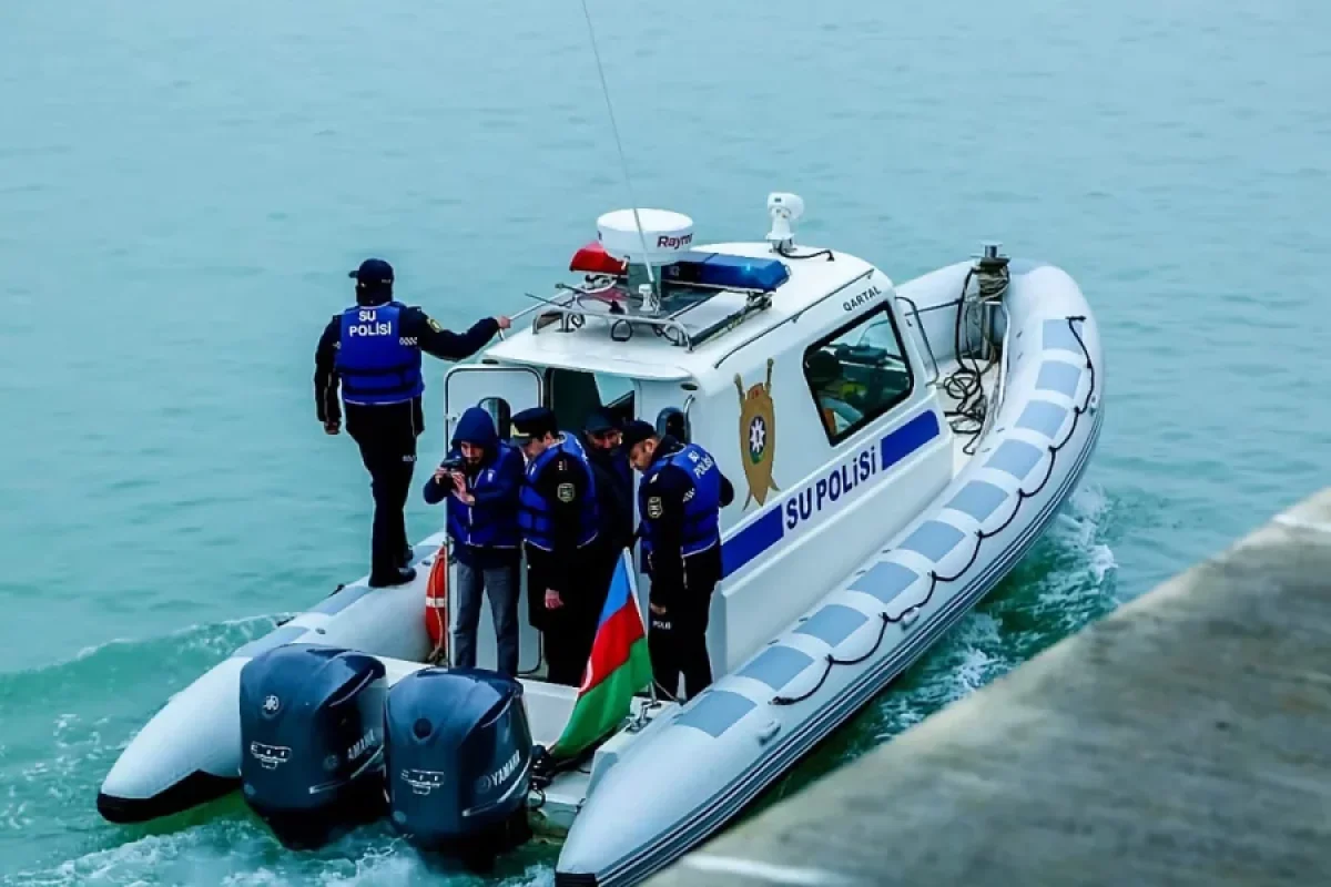 Su polisi qanunsuz əməllər törədən bu şəxsləri - saxladı