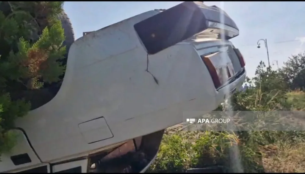 Qəza olub, xəsarət alanlar var - FOTO