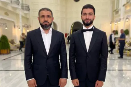 Qurban Qurbanovun oğlunun toyundan - Fotolar