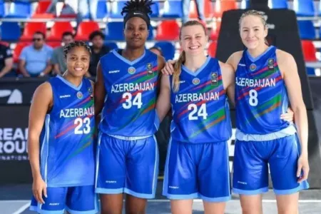 Qadın basketbolçularımız ikinci oldu