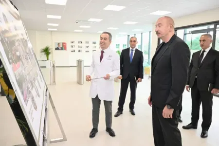 Prezident Xankəndində açılışlar etdi - FOTOLAR
