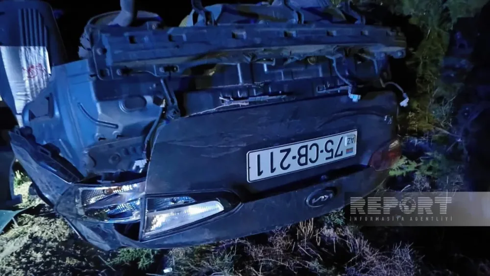 Naxçıvanda ağır qəza baş verdi - Yaralılar var