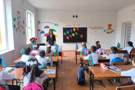 Xankəndi, Ağdərə və Xocalıda Bilik Günü qeyd olundu - FOTO