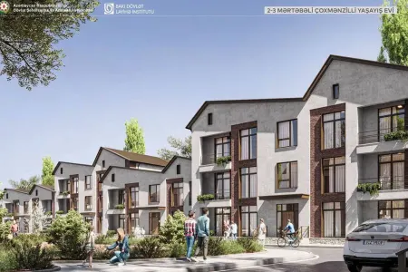 Qaraxanbəyli kəndi belə olacaq - Fotolar