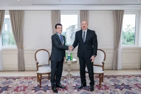 Prezident ICESCO-nun Baş direktoruna "Dostluq" ordenini təqdim etdi - YENİLƏNİB