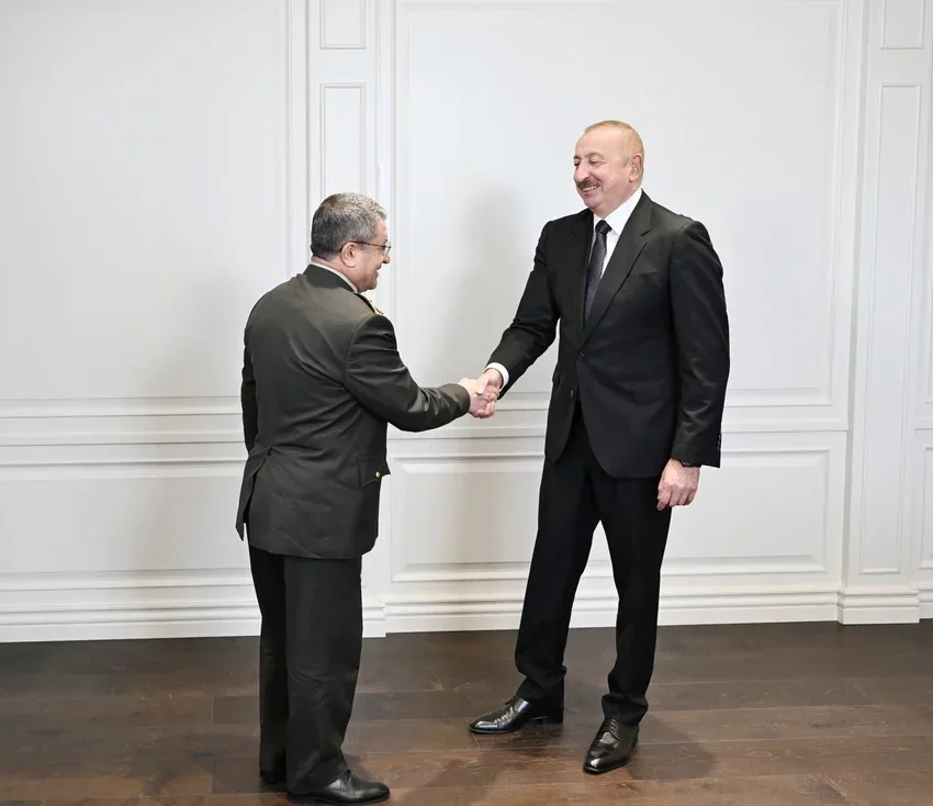 Prezident İlham Əliyev Türkiyə Silahlı Qüvvələrinin Baş Qərargah rəisini qəbul etdi