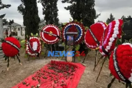 Beyləqandakı qəzada ölən vəzifəli şəxsin məzarı - FOTO