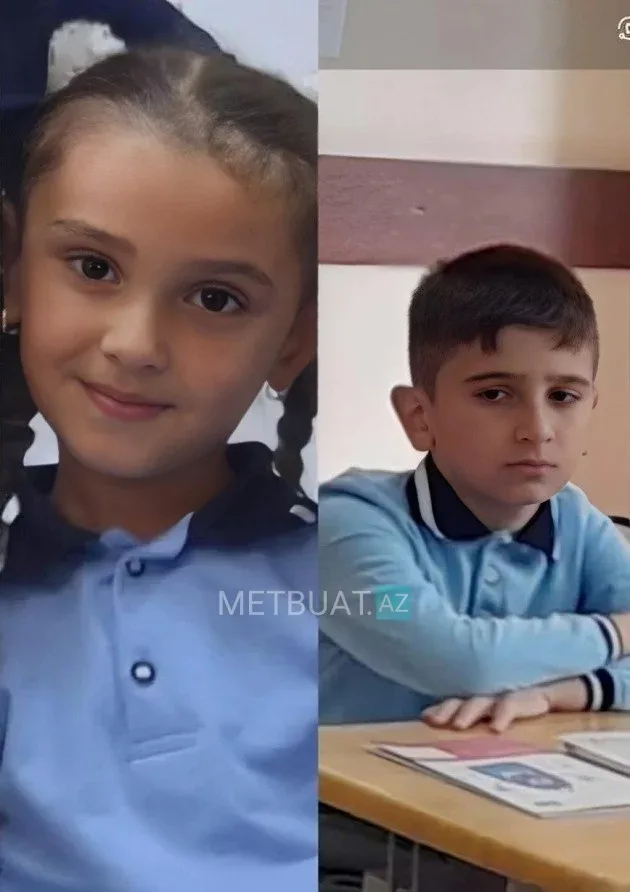 Lənkəranda maşın vuran bacı-qardaşın - FOTOSU