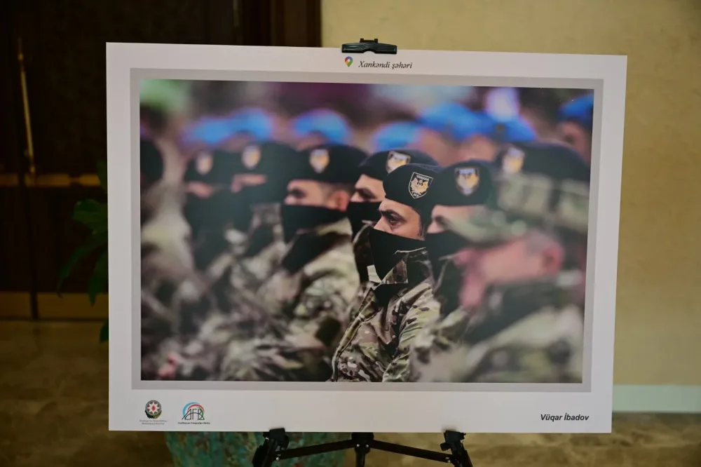 Xankəndidə fotosərgi açılışı - Fotolar