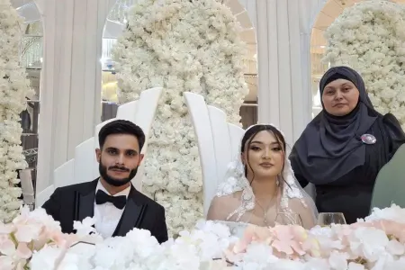 Şəhid bacısı ilə qazi ailə həyatı qurdu – - Toydan görüntülər