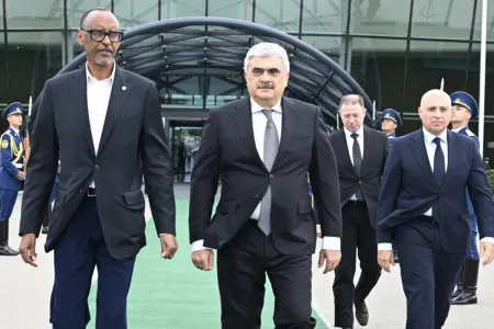 Ruanda Prezidentinin Azərbaycana səfəri başa çatdı