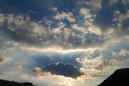 Buludlu, yağışlı - Sabahın havası