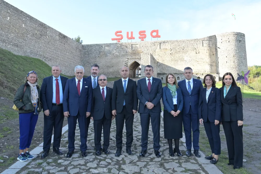 Qarabağda nazirlər arasında sazişlər imzalandı - Fotolar