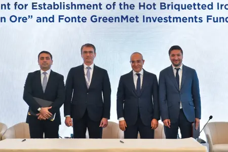 “AIIF 2025” çərçivəsində saziş imzalandı: Azərbaycan və Qazaxıstan şirkətləri dəmir istehsalı üzrə əməkdaşlıq edəcək