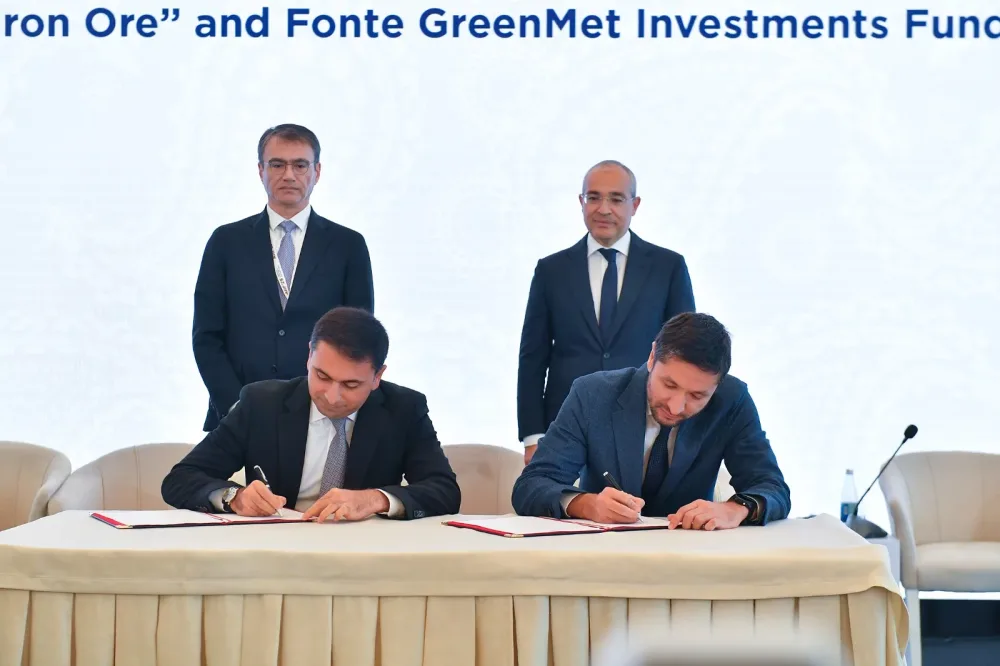 “AIIF 2025” çərçivəsində saziş imzalandı: Azərbaycan və Qazaxıstan şirkətləri dəmir istehsalı üzrə əməkdaşlıq edəcək