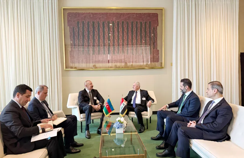 İlham ƏIiyev İraq prezidenti ilə görüşdü - YENİLƏNDİ