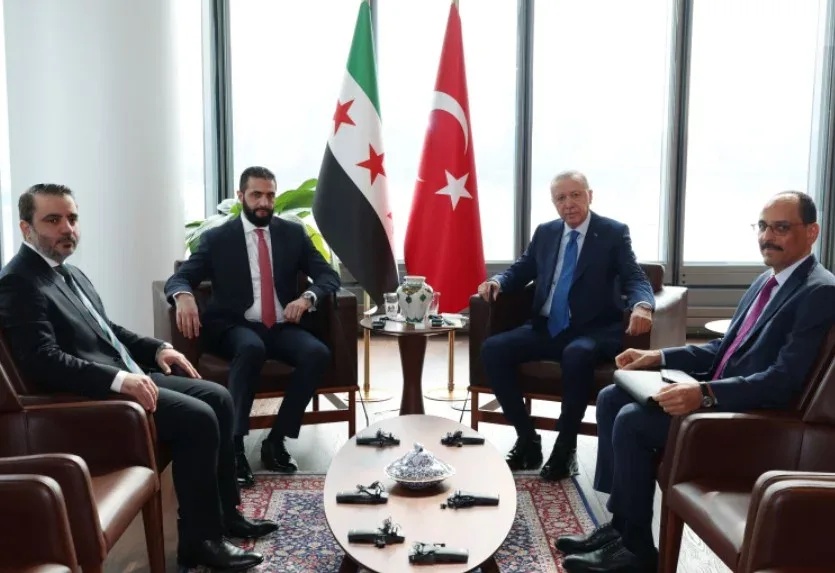 Ərdoğan Suriyanın prezidenti ilə görüşdü