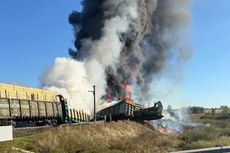 Rusiyada qatar FACİƏSİ: - Hərəkət dayandı