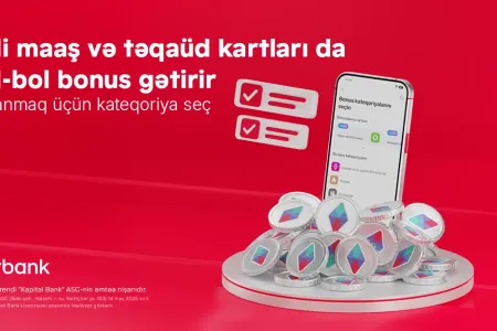 Əməkhaqqı və təqaüd kartlarında bonuslar dövrü başlayır