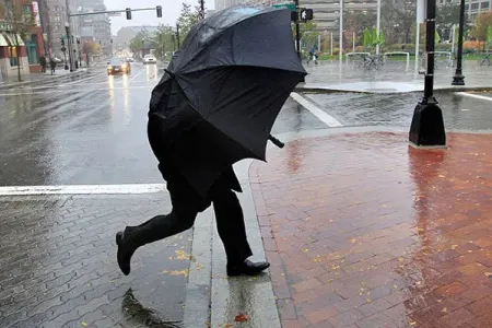 Yağış yağır, külək əsir - Faktiki hava