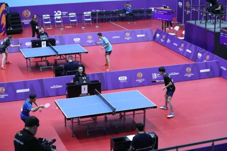 III MDB Oyunlarında stolüstü tennis yarışlarına yekun vuruldu