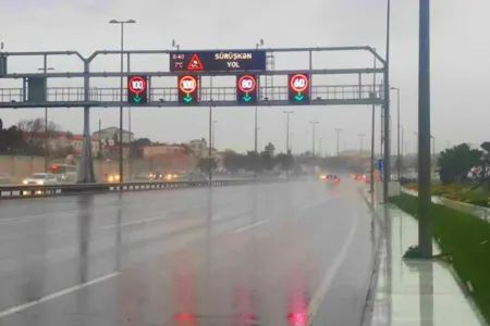 Bu yolda sürət həddi bərpa edildi