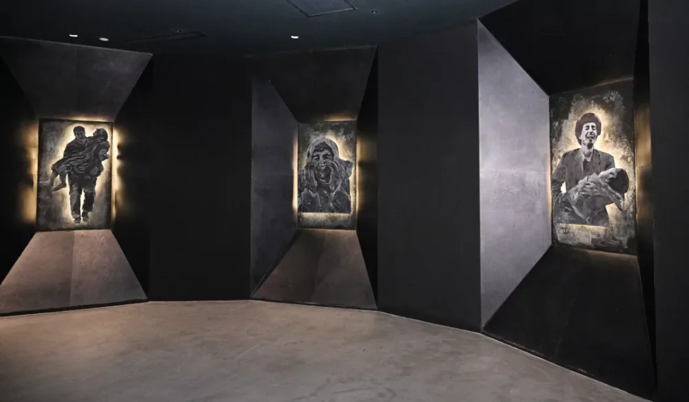 Prezident Gəncə Memorial Kompleksinin açılışında - Fotolar