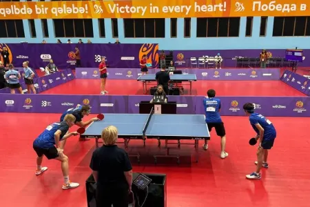 Stolüstü tennişçilər III MDB Oyunlarında növbəti mükafatları qazandılar