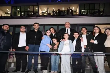 Prezident III MDB Oyunlarının açılışından paylaşım etdi