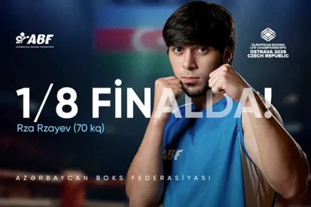 İki boksçumuz Avropa çempionatının 1/8 finalında