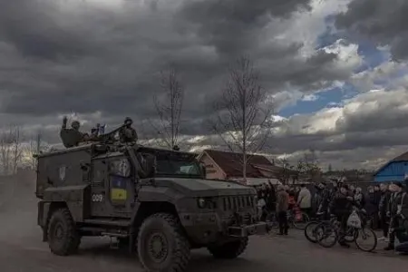 Ukrayna ordusu bu kəndi ruslardan geri aldı