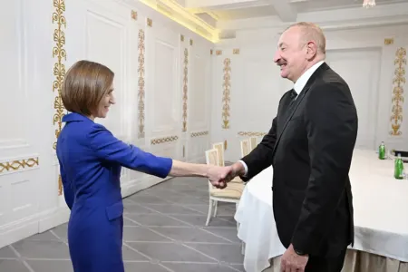 Prezident Maya Sandu ilə görüşdü - FOTO