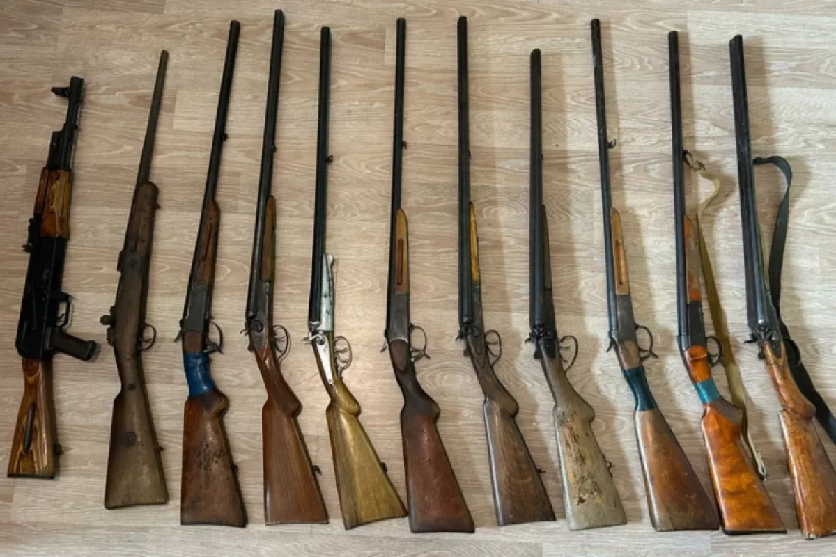 Qanunsuz silah-sursat aşkar edildi