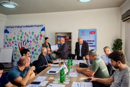 QHT sosial media bacarıqlarının inkişafına yönələn layihəyə yekun vurdu - FOTO