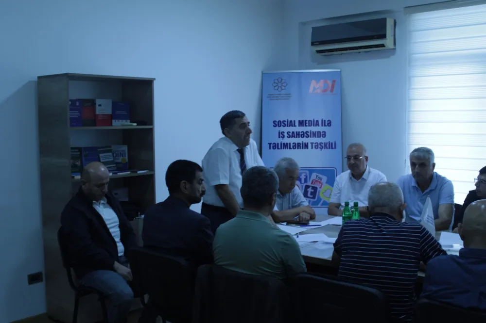 QHT sosial media bacarıqlarının inkişafına yönələn layihəyə yekun vurdu - FOTO