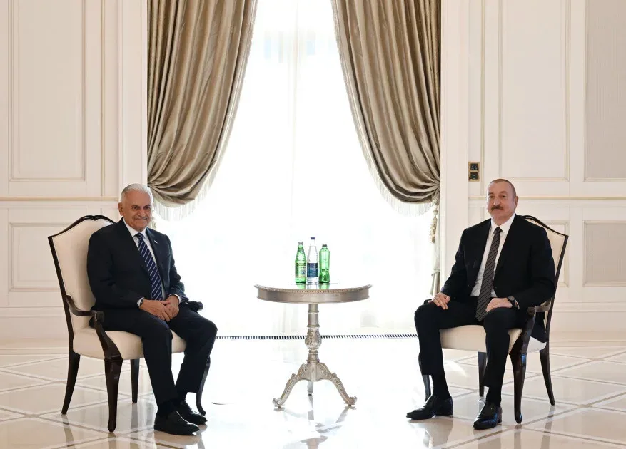 Prezident Binəli Yıldırımı qəbul etdi - FOTO