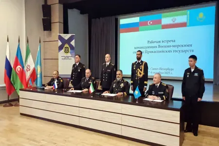 Xəzəryanı ölkələrin HDQ komandanlarının görüşü keçirildi