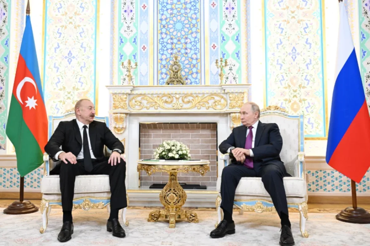 Düşənbədə İlham Əliyevlə Putinin təkbətək görüşü keçirilib - Foto - Video