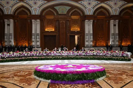 Prezident rəsmi qəbulda iştirak etdi - Foto