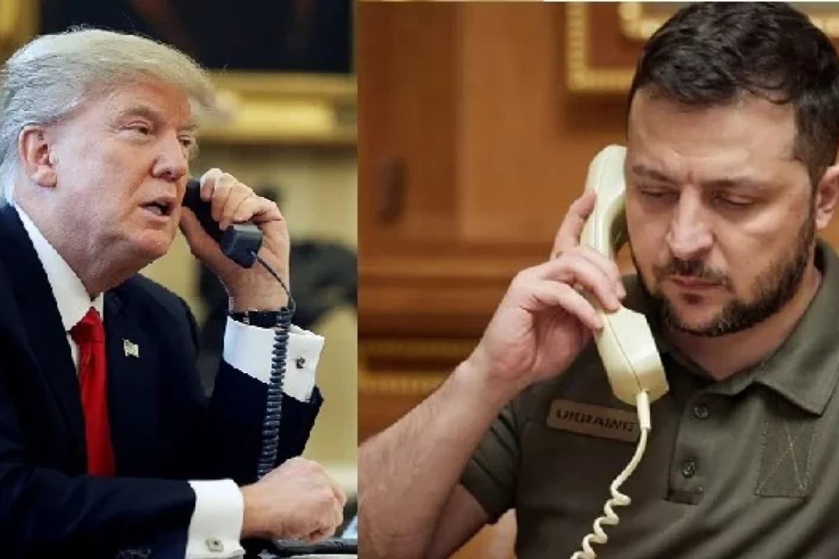 Tramp və Zelenski Ukraynadakı vəziyyəti müzakirə etdi - Yeniləndi