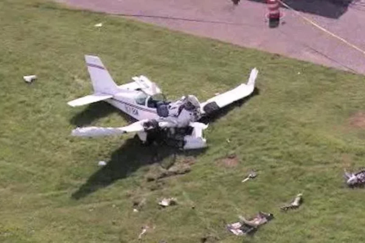 Texasda təyyarə qəzaya uğradı