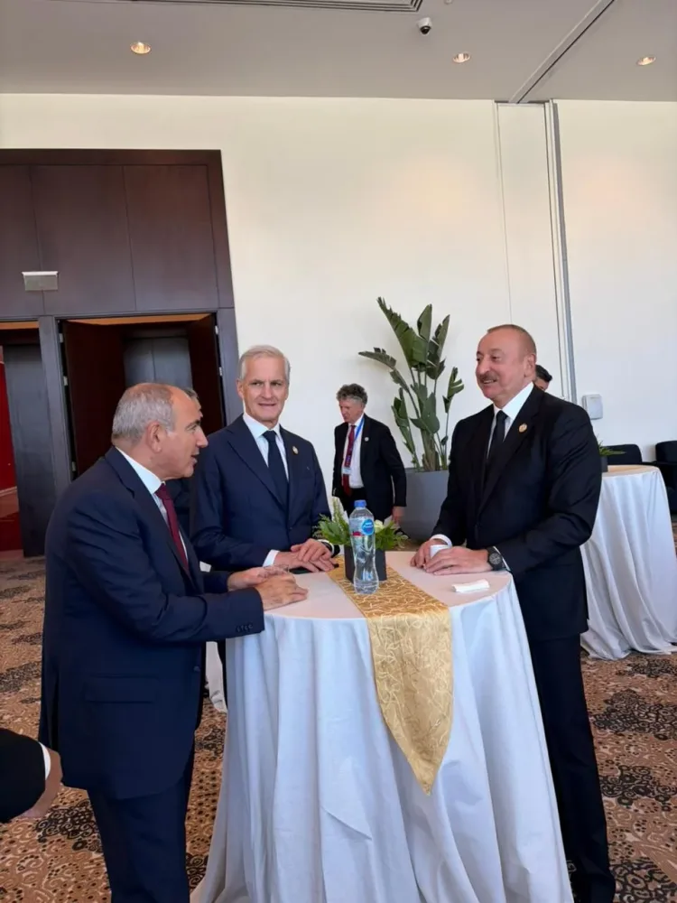 İlham Əliyev Yaxın Şərq Sülh Sammitində iştirak edir - YENİLƏNİB + FOTO VİDEO