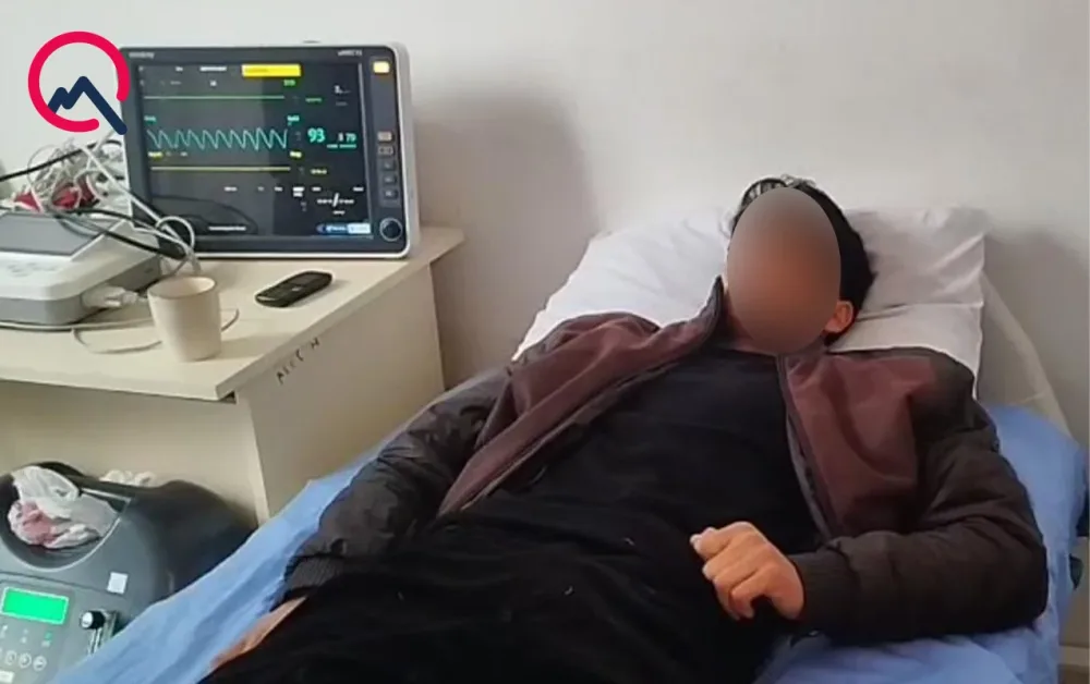 Məktəblini sinif yoldaşının atası döydü: - Burnu qırıldı - Yeniləndi - Foto