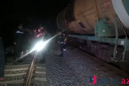 Tovuz sakinini qatar vurub öldürdü