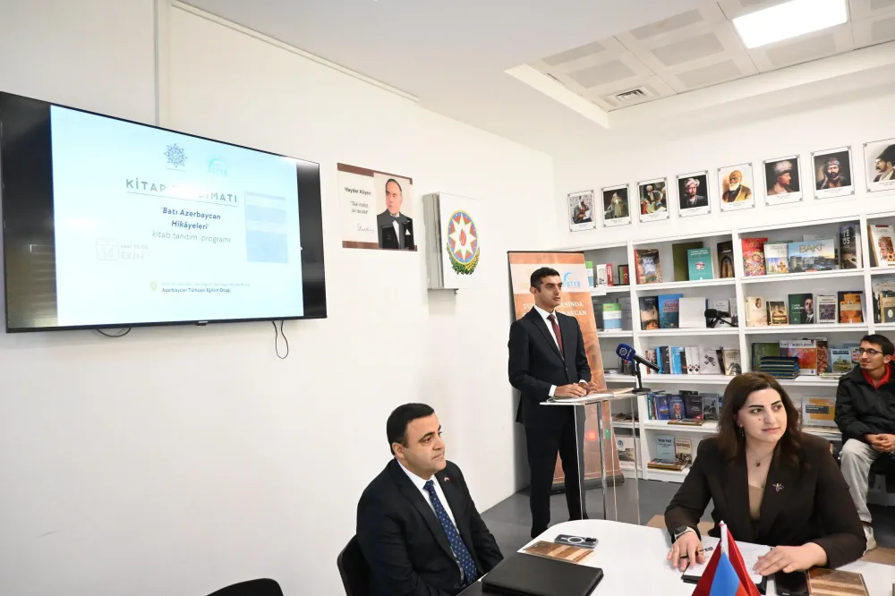 Türkiyədə "Qərbi Azərbaycan hekayələri" adlı kitabın təqdimatı keçirildi