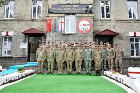 Hərbi qulluqçularımız "Eternity-2025" təlimində iştirak edir - FOTOLAR