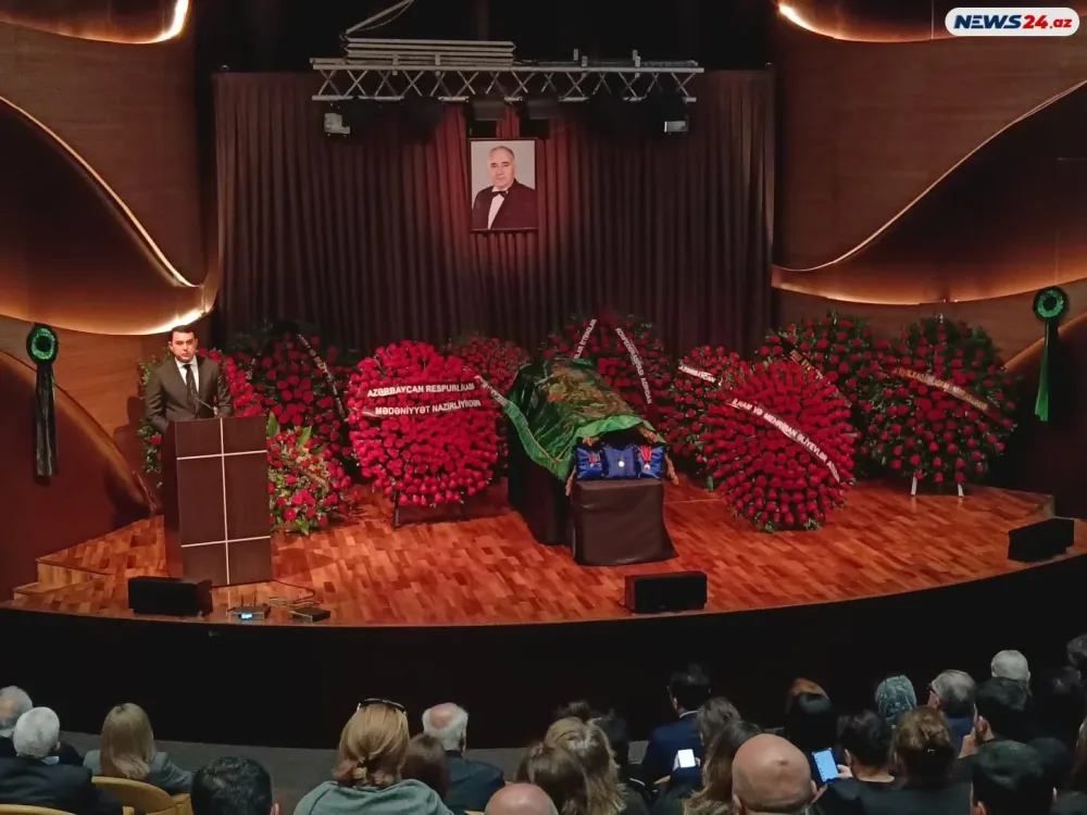 Ramiz Quliyev dəfn olundu - Foto