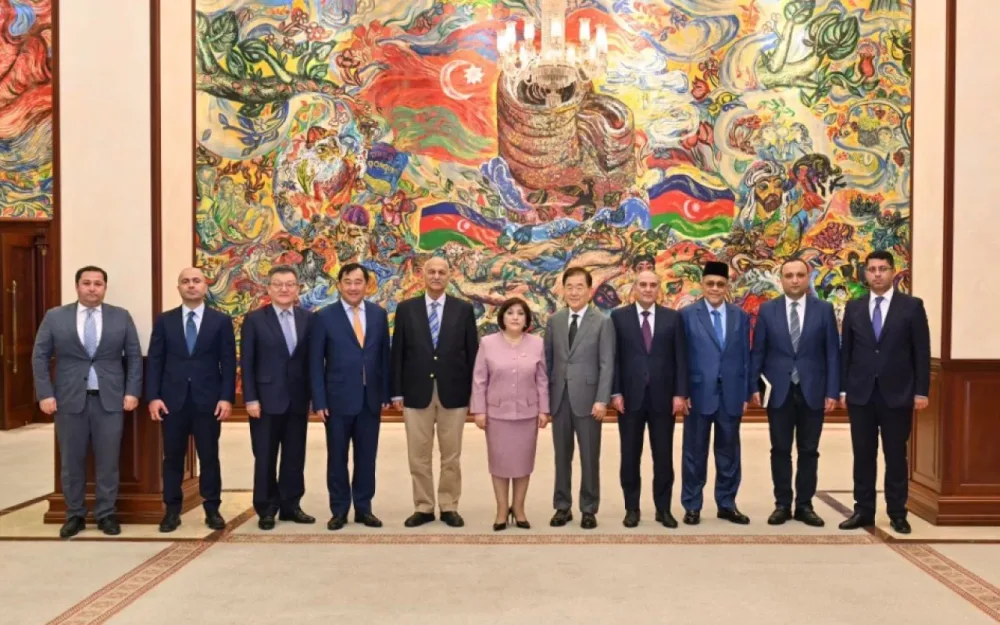 Sahibə Qafarova ICAPP-ın nümayəndə heyəti ilə görüşdü - Foto