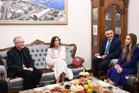 Mehriban Əliyeva açılışda iştirak etdi -Foto