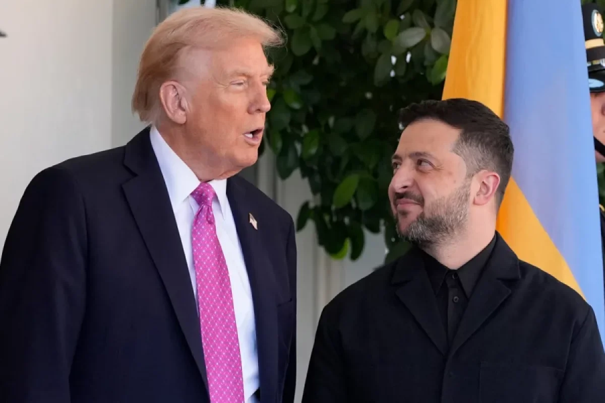 Tramp və Zelenskinin görüşü 2,5 saatdan sonra başa çatıb